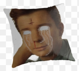 Satanic Rick Astley By Cameronlean - Throw Pillow Png,Rick Astley Png