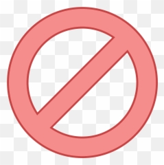 Slash Mark Running - Transparent Circle Png