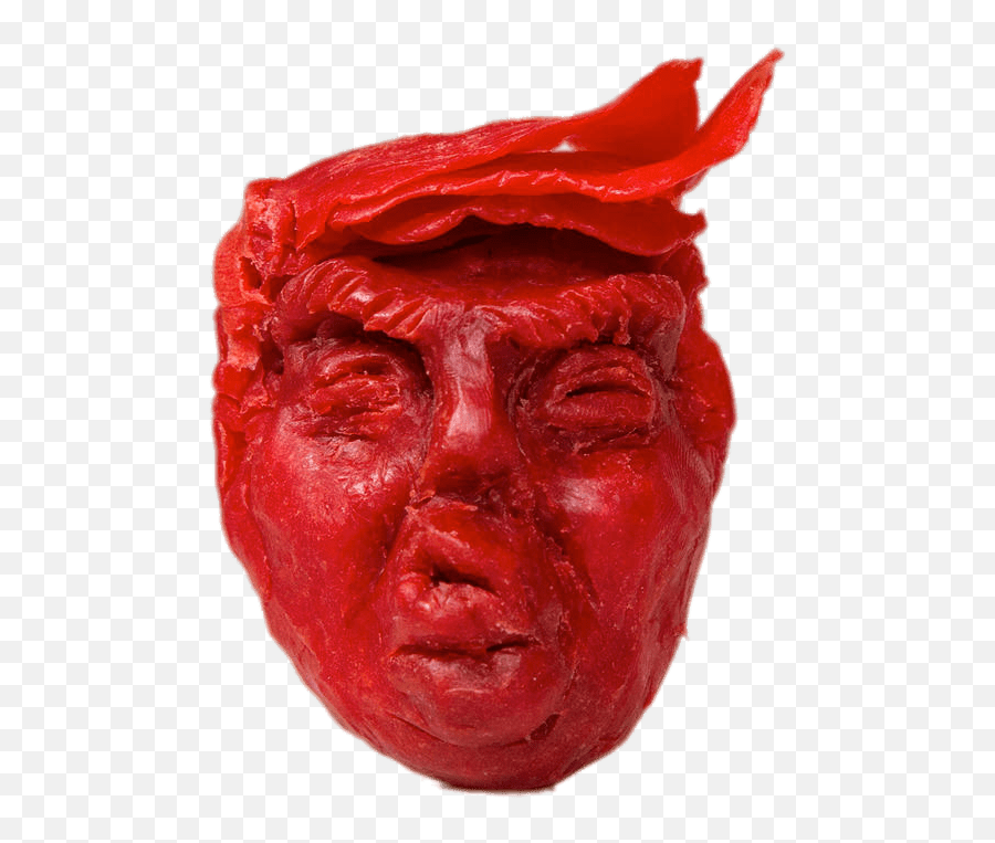 Babybel Wax Trump - Babybel Wax Sculptures Full Size Png Babybel Culture Wax,Trump Head Transparent Background