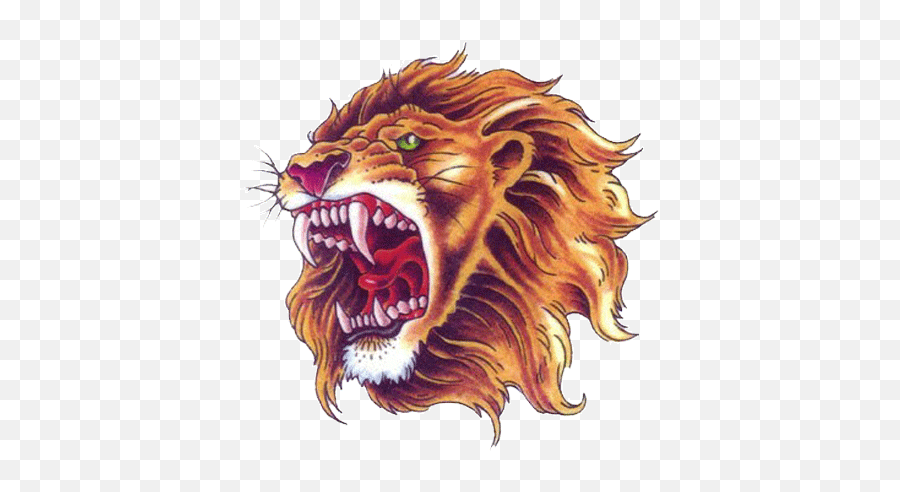 Lion Head Roar Png Image - Lion Face Roar Png,Lion Roar Png