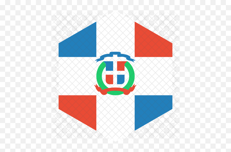 Dominican Republic Flag Icon - Crest Png,Dominican Flag Png - free ...