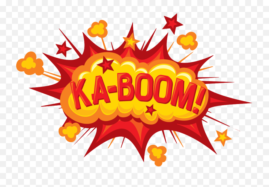 Clipart Explosion Kaboom - Explosion Clipart Png Download Explosion Cartoon,Explosion Gif Png