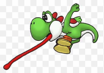 Transparent Yoshi Tongue Picture 1251075 - Transparent Yoshi Tongue Png,Tongue Transparent