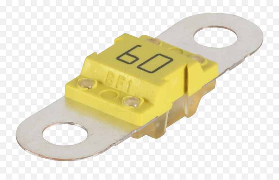 Auto Fuse Bf1 60a 32vdc Yellow - Solid Png,Bf1 Png