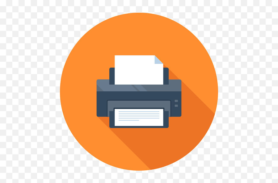 Printer Print Free Icon Of Technology - Stampa Icona Png,Print Icon Png