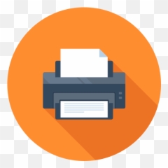 Printer Print Free Icon Of Technology - Stampa Icona Png,Print Icon Png