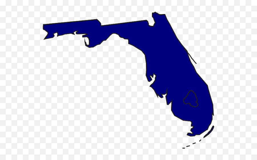 Blue Florida Clip Art - Good Samaritan Law Florida Png,Florida Outline Png