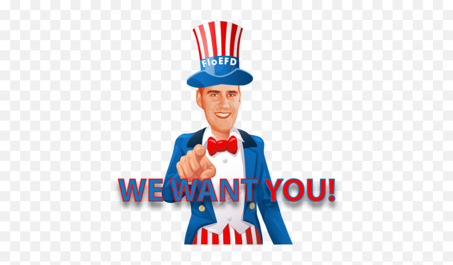Download Hd Uncle Sam Wants You Png - Costume Hat,We Want You Png