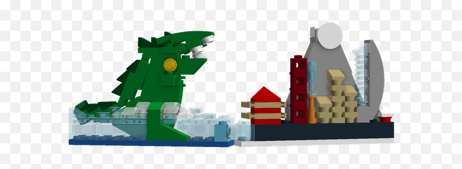 Lego Ideas - Create A Bricktastic Popup Story Kaiju World Fictional Character Png,Kaiju Logo