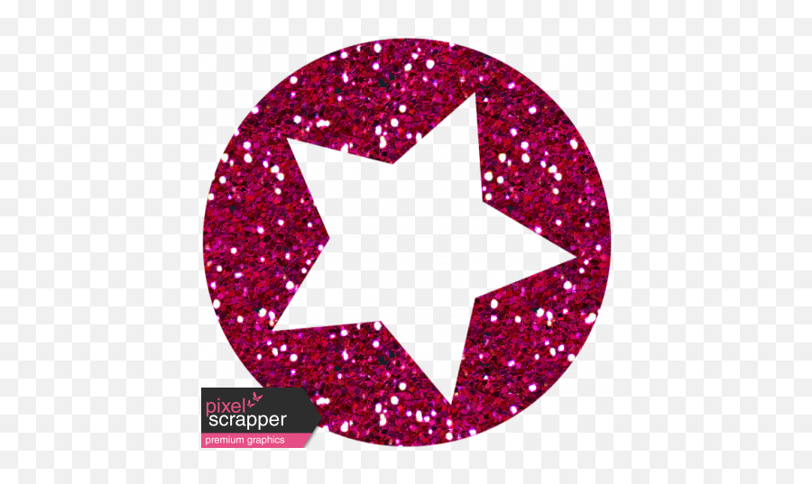 Superlatives Glitter Star 04 Graphic By Marisa Lerin Pixel - Girly Png,Glitter Star Png