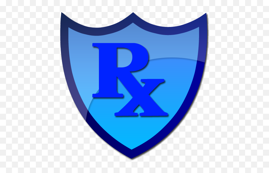 Rx Symbol Blue Shield Clip Art Clipart Image - Ipharmdnet Asclepius Staff On Shield Png,Blue Shield Png