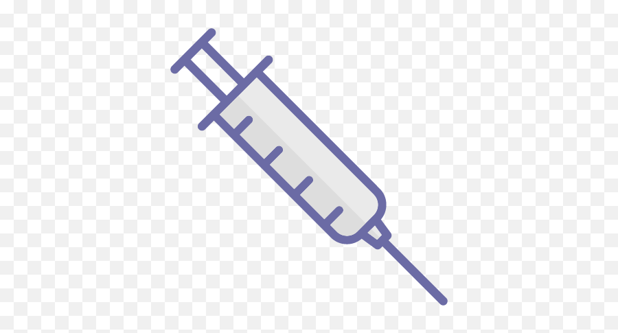 Intravenous Syringe Color Vector Icon - Hypodermic Needle Png,Vaccine Icon
