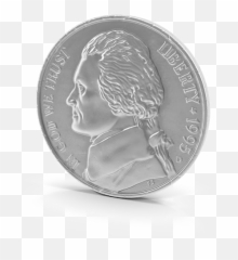 Nickel Transparent Png - Nickel Object,Dime Png
