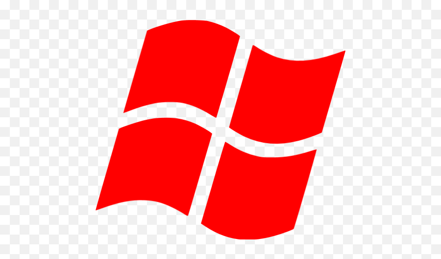 Red Os Windows Icon - Windows 7 Png,Windows Icon Transparent