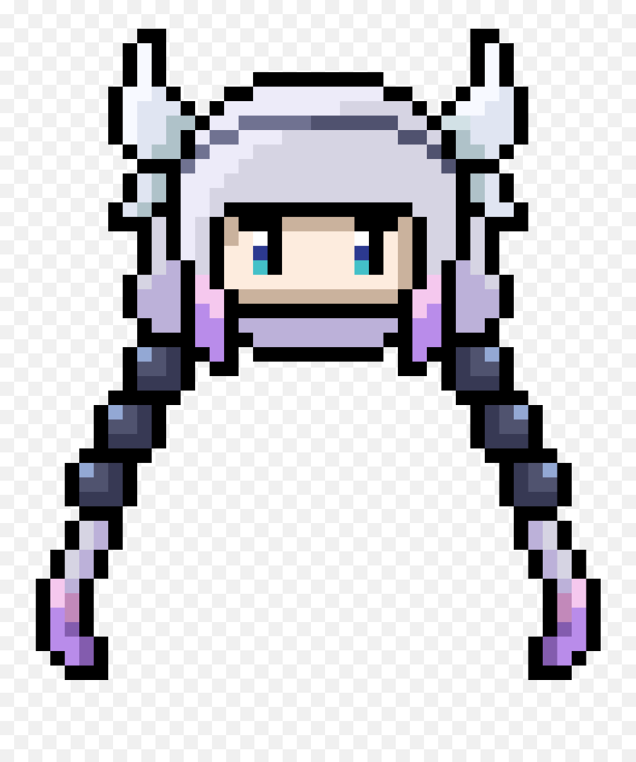 Felicia  Minecraft Pixel Art Anime Girl Transparent PNG  720x890  Free  Download on NicePNG