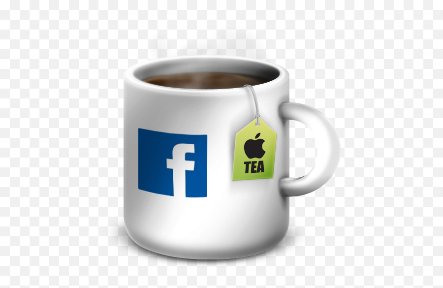 Facebook Icon - Apple Mug Icon Softiconscom Serveware Png,Facebook Icon 64x64
