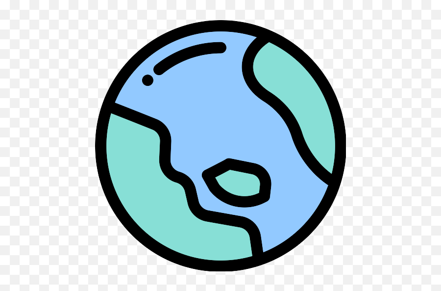 Planet Earth Geography Vector Svg Icon - Dot Png,Geographic Icon