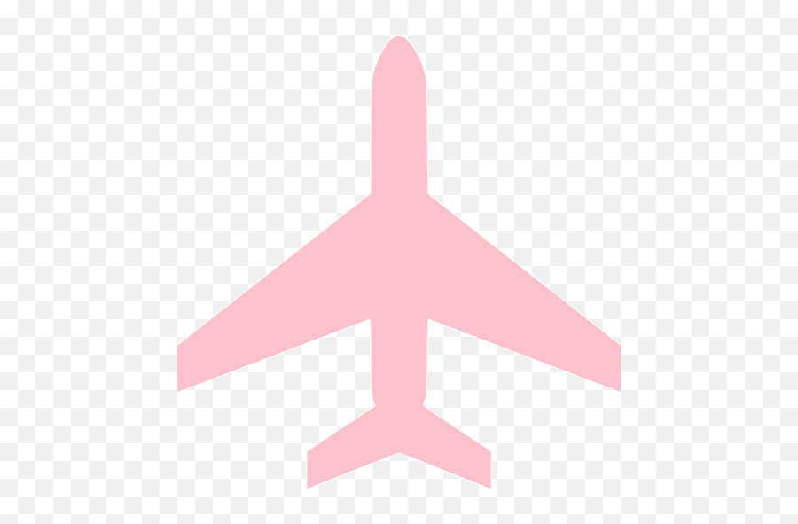 Pink Airplane 4 Icon - Free Pink Airplane Icons Language Png,Pink Pinterest Icon