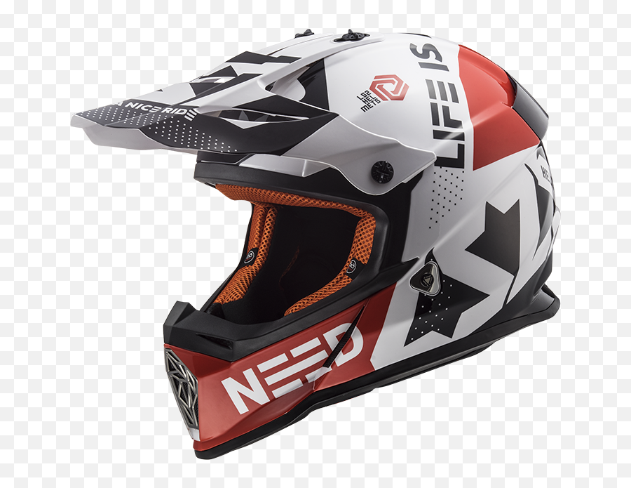 Ls2 Mx437 Evo Fast Roar Crusher Off Road Motocross Motorcycle Quad Acu Helmet Ebay - Ls2 Fast Mx437 Fast Block Png,Icon Chief Helmet