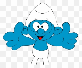 Brainy Smurf Png Image - Purepng Free Transparent Cc0 Png Smurf Hug,Smurfs Png