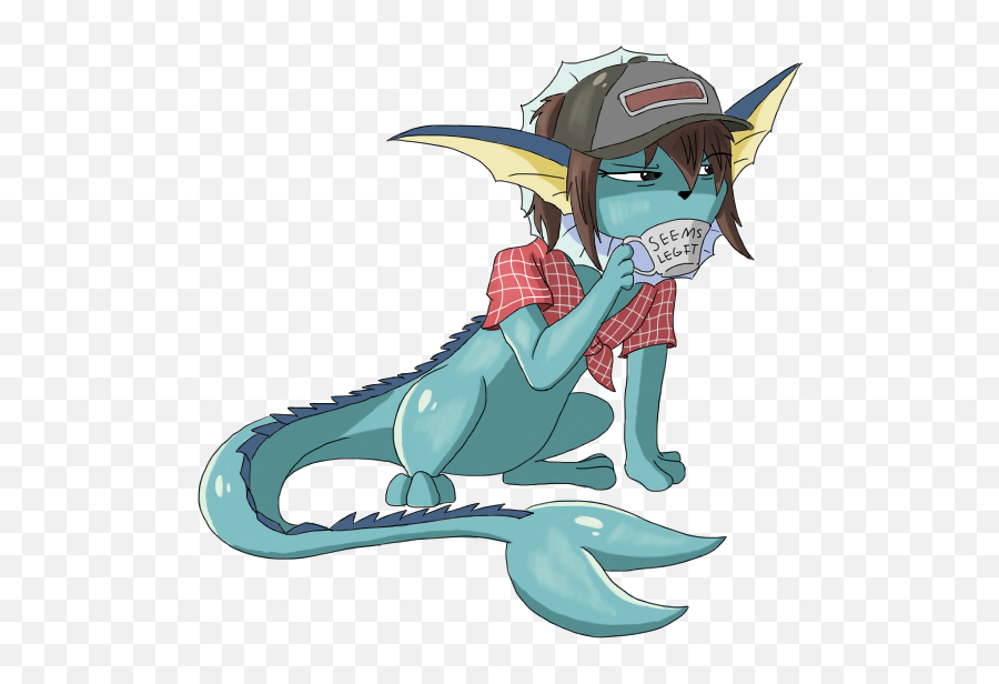 New Profile Icon - Vaporeon Misty By Thesaovaporeon Fur Mythical Creature Png,Black Ops 2 Zombies Icon