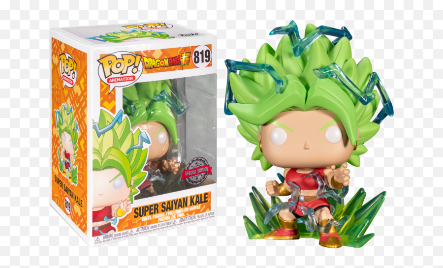 Funko Pop Dragon Ball Super - Super Saiyan Kale With Energy Super Saiyan Kale Pop Png,Broly Icon