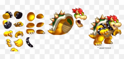 Full Sized Image Bowser - Pocket All Star Png,Bowser Png