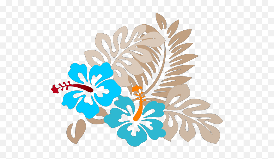 Tropical Flower Png Svg Clip Art For Web - Download Clip Beach Flower Png,Tropical Icon