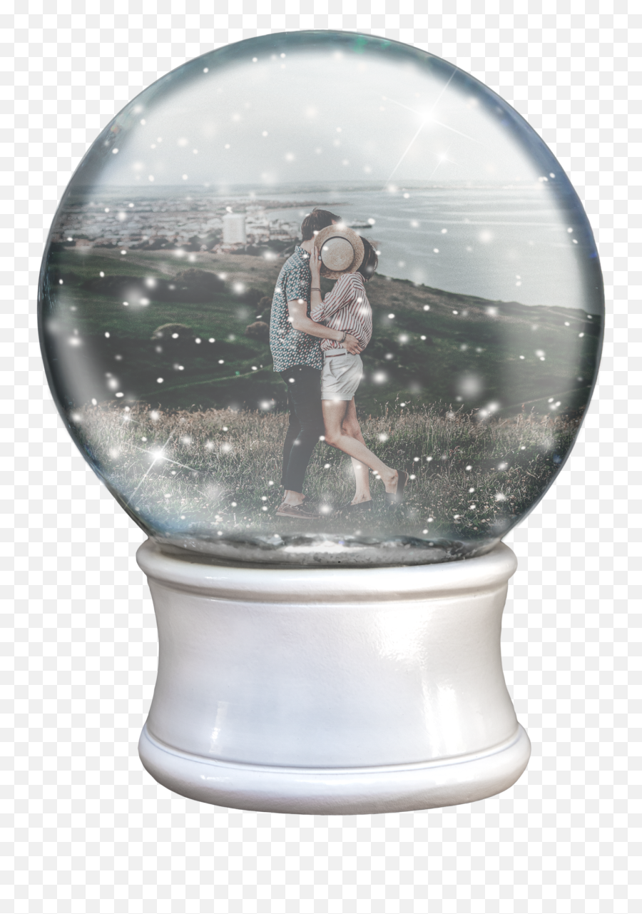 Snow Globe Png Digital Overlays And Psd - Reflection,Snow Overlay Png