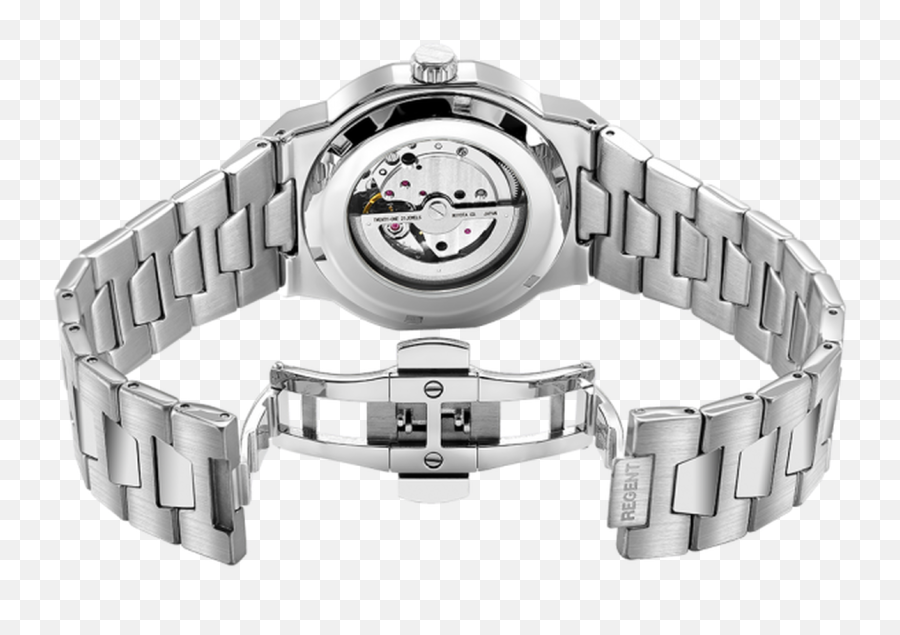 Gb0541005 Rotary Regent Oak Automatic Sapphire Watch - Rotary Regent Oak Automatic Skeleton Png,Tw Steel Icon 45mm