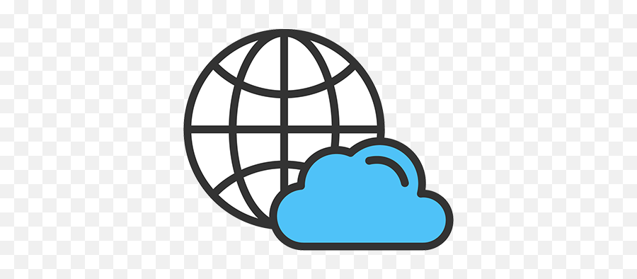 Cdn Icon - Globe Technology Icon Black And White Png,Personalized Marketing Icon