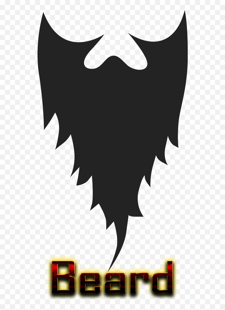 Goatee Beard Clip Art - Beard Silhouette Png,Goatee Transparent