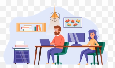 Best Premium Content Management Team Working New Project - Sitting png