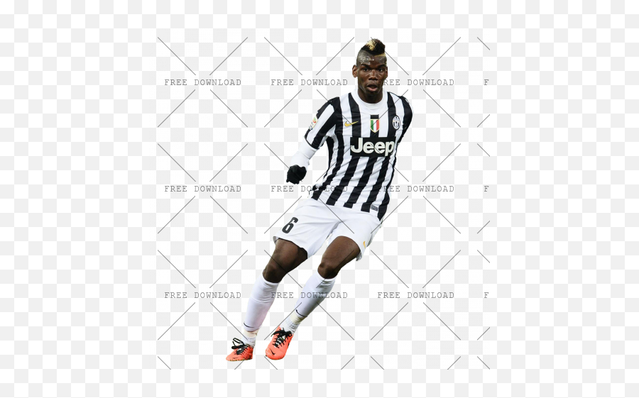Paul Pogba Bw Png Image With Transparent Background - Photo Png,Gba Png