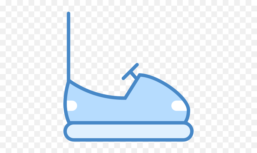 Bumper Car Icon In Blue Ui Style - Horizontal Png,Bumper Icon