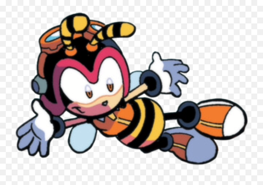 Charmy Bee Idw Sonic News Network Fandom - Sonic Idw Charmy Bee Png,Icon Overlord Resistance Gloves