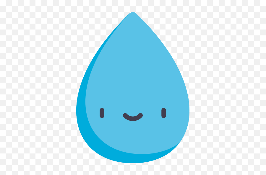 Water Drop - Free Weather Icons Water Drop Png Cute,Water Drops Icon