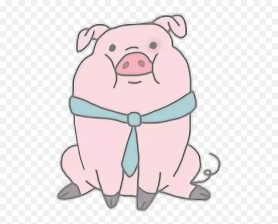 Aesthetic Filter Love Cute Pig - Pato Dibujos De Gravity Falls Png,Snapchat Overlay Png