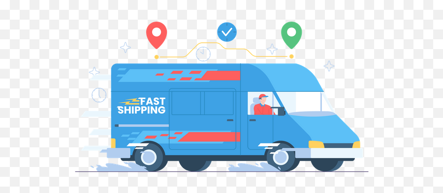 Fast Delivery Illustrations Images U0026 Vectors - Royalty Free Png,Same Day Shipping Icon