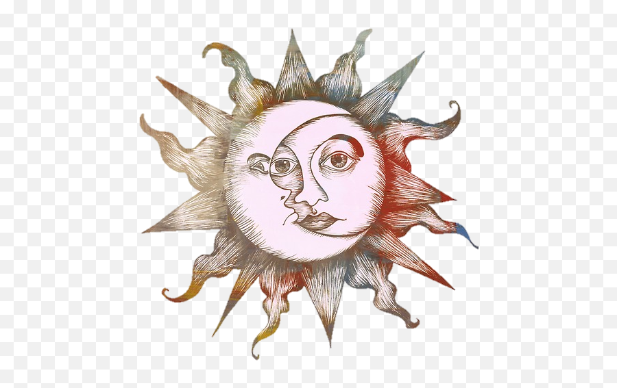 Beautiful Bohemian Boho Cool - Image 730629 On Favimcom Draw The Sun And Moon Png,Boho Png