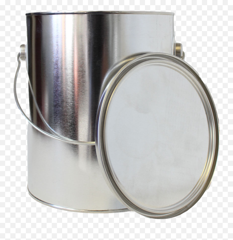 Download 1 Gallon Tin Paint Can Unlined - Paint Tin Png,Paint Can Png