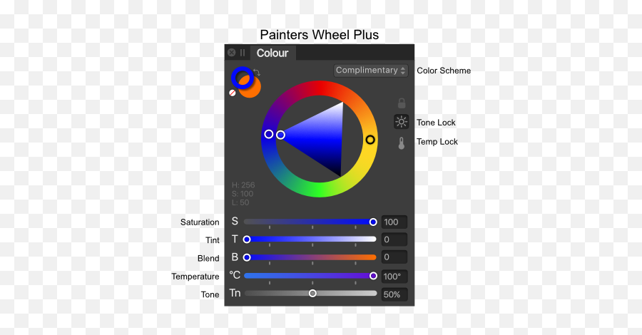 Painteru0027s Color Wheel - Feedback For The Affinity Suite Of Screenshot Png,Color Wheel Png