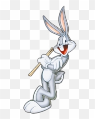 Bugs Bunny 3d Png Transparent Image - Bugs Bunny Holding Sticks,Bugs Bunny Png