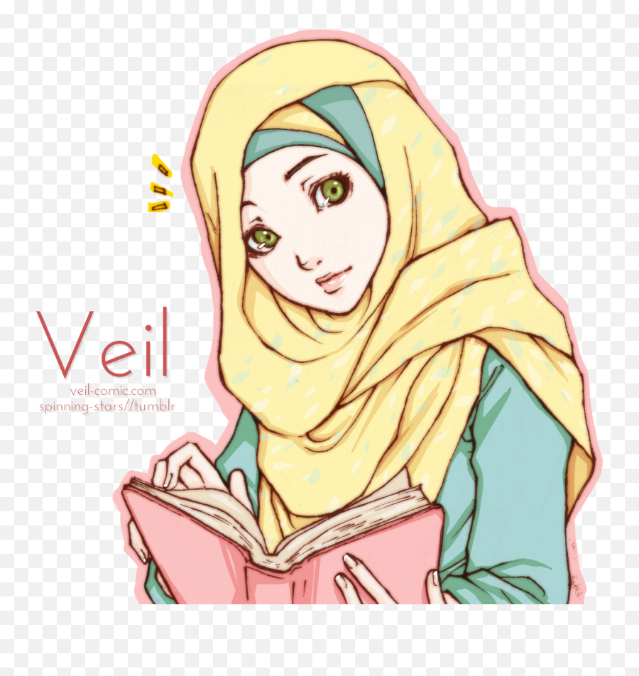 Hmm By Spinning Stars - Hijab Drawings Png,Hmm Png