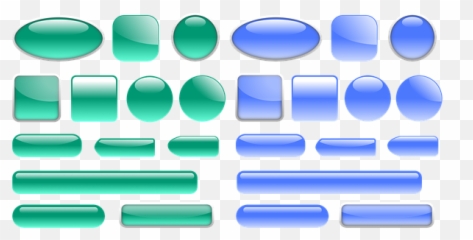 Button Icon Oblong Square Round - png