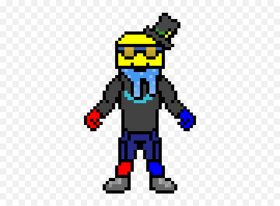 My Roblox Character - Papyrus Style By Aplawesome Pixel Pixel Art Roblox Character Png,Roblox Character Png