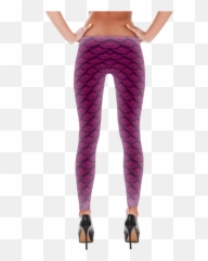 Mermaid Scale Leggings By Sweetcloud Clothing - Gummy Bear Pop Art Png,Mermaid Scales Png