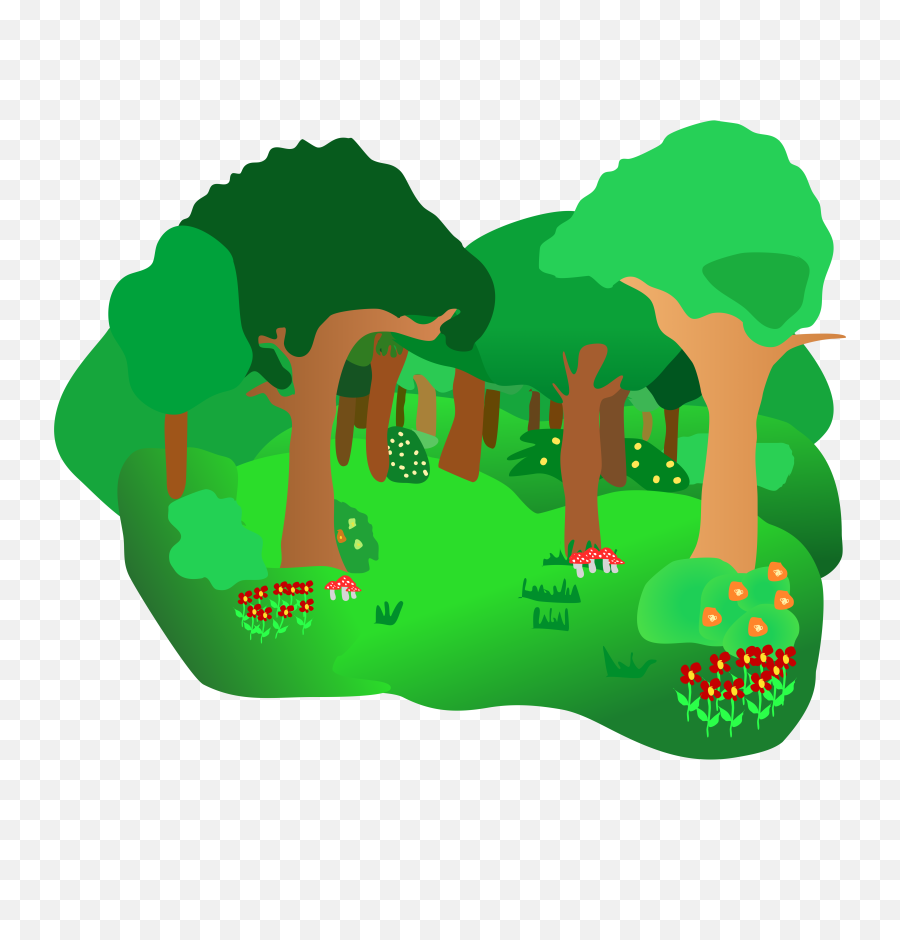Forest Clipart Fores - Forest Clipart Transparent Background Png,Forest Clipart Png