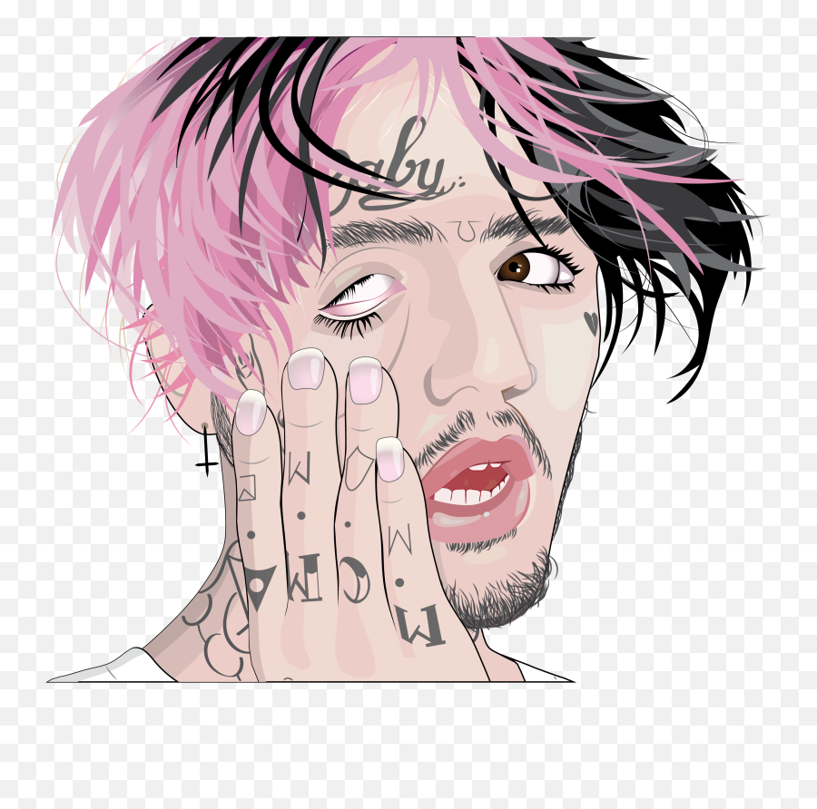 Transparent Lil Peep Png - Lil Peep Png,Lil Peep Png