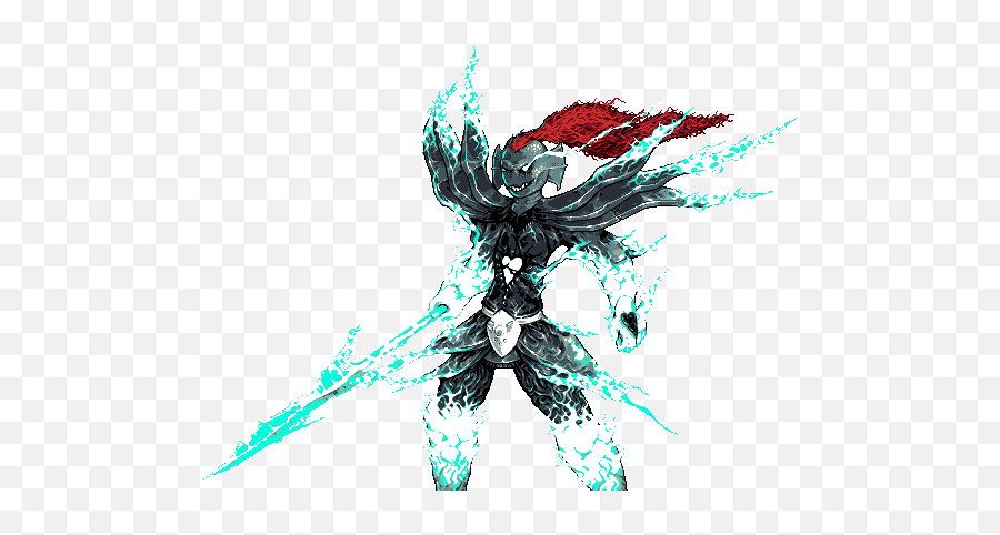 Undyne The Undying Pixeljoint - Undyne The Undying Art Png,Undyne Png